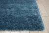 Nourison Amore AMOR1 Slate Blue Area Rug Detail Image