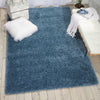 Nourison Amore AMOR1 Slate Blue Area Rug Room Image Feature