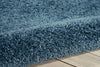 Nourison Amore AMOR1 Slate Blue Area Rug Detail Image
