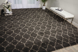 Nourison Amore AMOR2 Charcoal Area Rug Room Scene 2