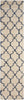 Nourison Amore AMOR2 Ivory Blue Area Rug 2'2'' X 10' Runner