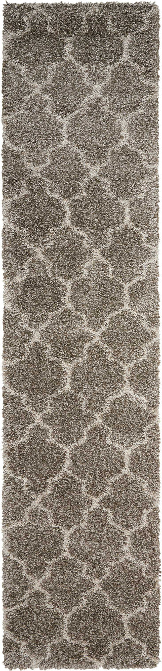 Nourison Amore AMOR2 Stone Area Rug 2'2'' X 10' Runner