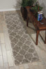 Nourison Amore AMOR2 Stone Area Rug Room Scene 3
