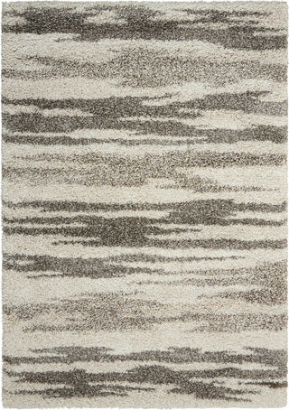 Nourison Amore AMOR3 Oyster Area Rug 5'3'' X 7'5''
