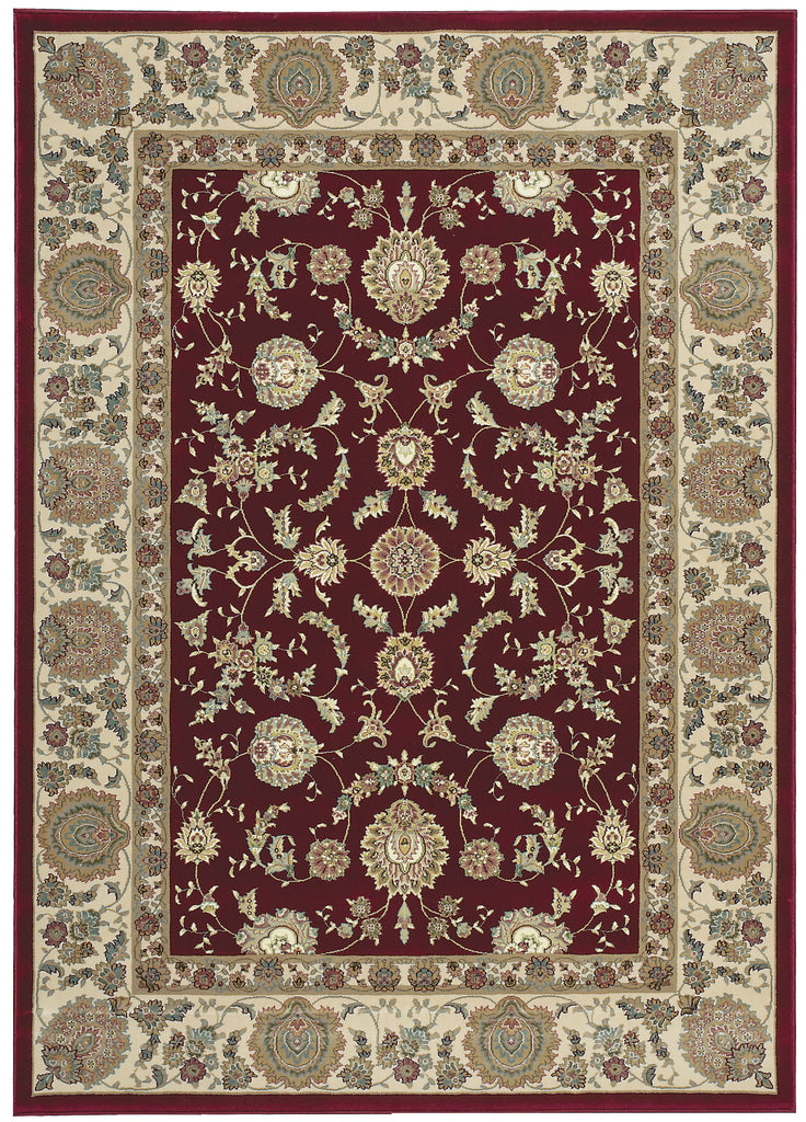 Nourison Antiquities ANT01 Empress Garden Garnet Area Rug by Kathy Ireland main image