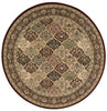 Nourison Antiquities ANT02 Washington Square Multicolor Area Rug by Kathy Ireland 6' Round