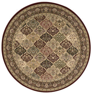 Nourison Antiquities ANT02 Washington Square Multicolor Area Rug by Kathy Ireland 6' Round
