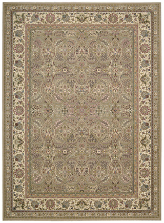 Nourison Antiquities ANT03 American Jewel Cream Area Rug by Kathy Ireland 8' X 11'