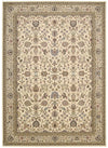 Nourison Antiquities ANT04 Royal Countryside Ivory Area Rug by Kathy Ireland 8' X 11'