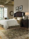 Nourison Antiquities ANT04 Royal Countryside Sage Area Rug by Kathy Ireland 6' X 8' Living Space Shot Feature