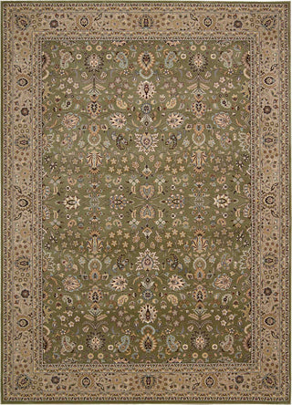 Nourison Antiquities ANT04 Royal Countryside Sage Area Rug by Kathy Ireland 8' X 11' Us Shot