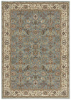 Nourison Antiquities ANT04 Royal Countryside Slate Blue Area Rug by Kathy Ireland main image