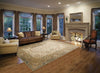 Nourison Antiquities ANT05 Stately Empire Ivory Area Rug by Kathy Ireland 8' X 11' Living Space Shot