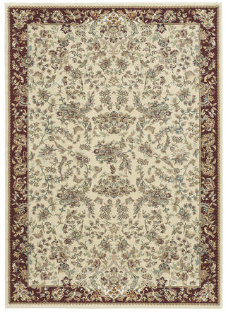 Nourison Antiquities ANT07 Timeless Elegance Ivory Area Rug by Kathy Ireland 6' X 8'