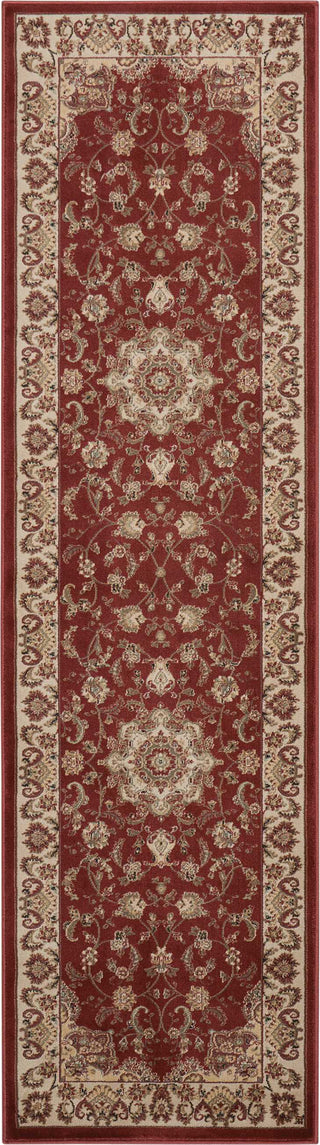 Nourison Ararat ARA02 Burgundy Area Rug