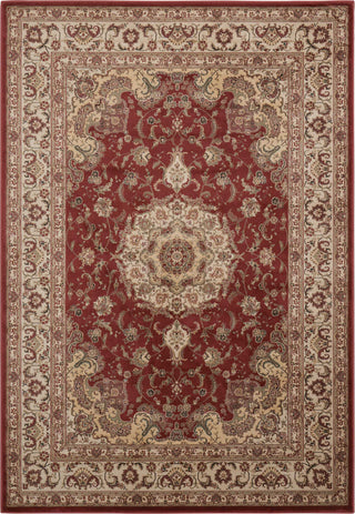 Nourison Ararat ARA02 Burgundy Area Rug main image