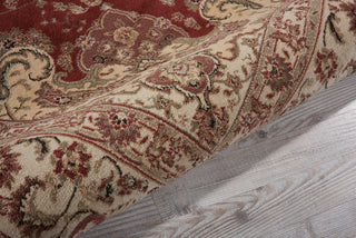 Nourison Ararat ARA02 Burgundy Area Rug Detail Image