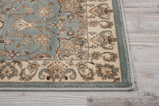 Nourison Ararat ARA02 Light Blue Area Rug Detail Image