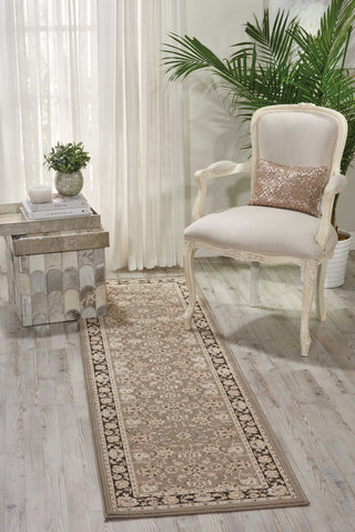 Nourison Ararat ARA03 Grey Area Rug Room Image