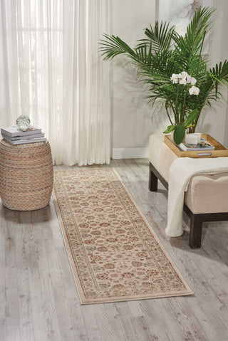 Nourison Ararat ARA03 Ivory Area Rug Room Image Feature