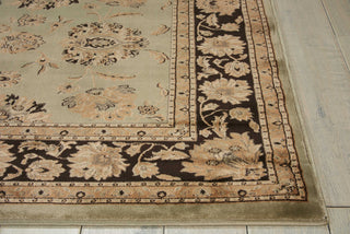 Nourison Ararat ARA03 Green Area Rug Detail Image