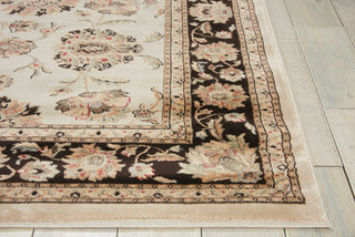 Nourison Ararat ARA03 Ivory Grey Area Rug Detail Image