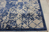 Nourison Ararat ARA05 Ivory/Navy Area Rug Detail Image