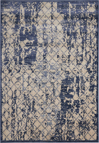 Nourison Ararat ARA05 Ivory/Navy Area Rug main image