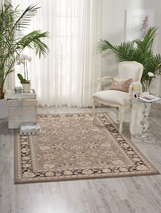 Nourison Ararat ARA03 Grey Area Rug 6' X 8'