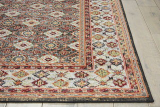 Nourison Aria AR002 Grey Area Rug Detail Image