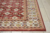 Nourison Aria AR002 Red Area Rug Detail Image