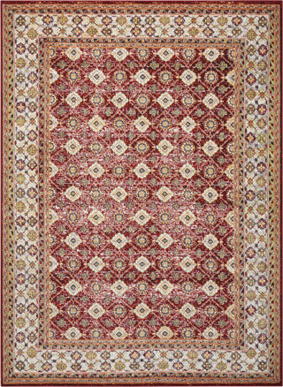 Nourison Aria AR002 Red Area Rug main image