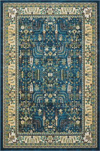 Nourison Aria AR003 Teal Area Rug