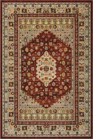 Nourison Aria AR004 Brick Area Rug