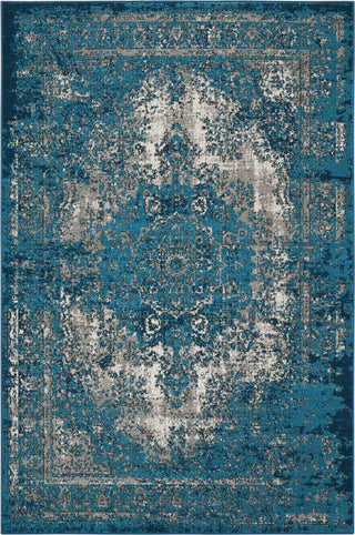 Nourison Aria AR005 Teal Area Rug