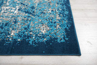 Nourison Aria AR005 Teal Area Rug Detail Image