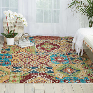 Nourison Aria AR018 Sunset Area Rug Room Image