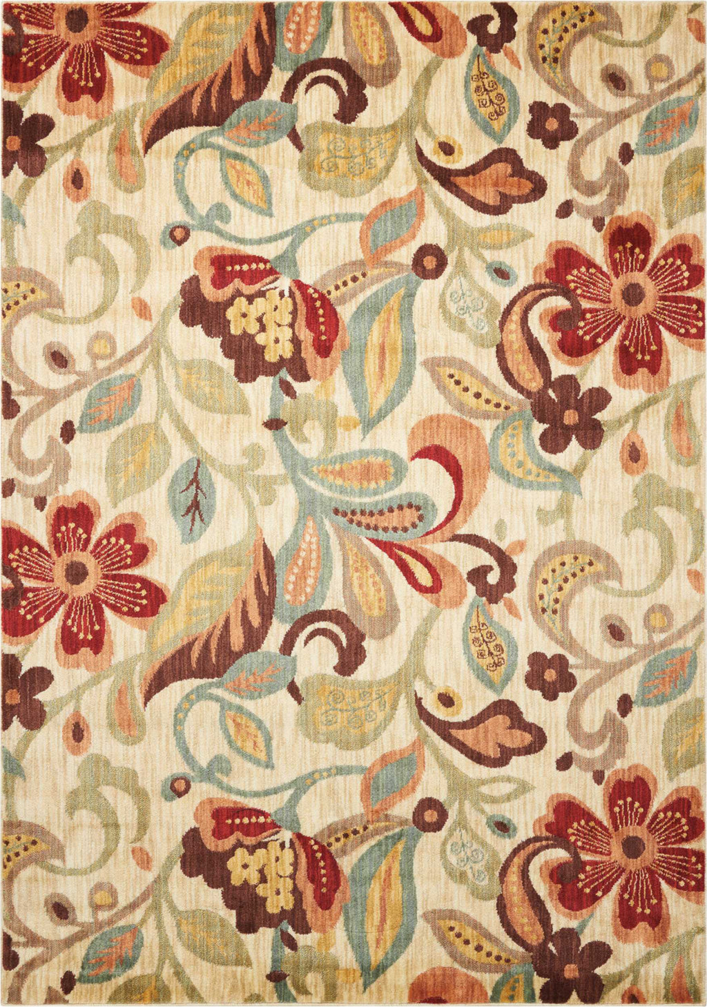 Nourison Aristo ARS04 Ivory Area Rug – Incredible Rugs and Decor