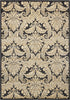 Nourison Aristo ARS05 Black Beige Area Rug 5'3'' X 7'5''