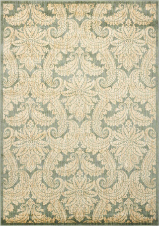 Nourison Aristo ARS05 Blue Ivory Area Rug 