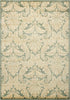 Nourison Aristo ARS05 Blue Ivory Area Rug 5'3'' X 7'5''