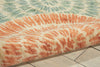 Nourison Aristo ARS08 Light Multicolor Area Rug Detail Image