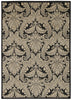 Nourison Aristo ARS05 Black Beige Area Rug main image