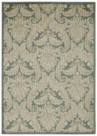 Nourison Aristo ARS05 Blue Ivory Area Rug main image