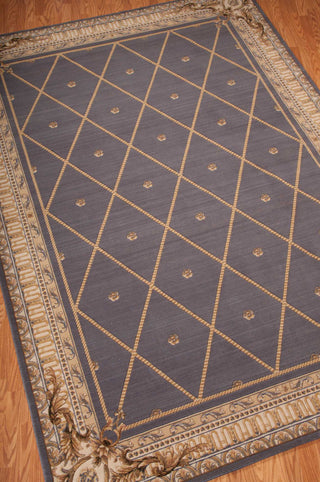 Nourison Ashton House AS03 Blue Area Rug Main Image