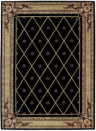 Nourison Ashton House AS03 Black Area Rug main image