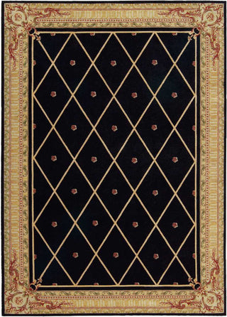 Nourison Ashton House AS03 Black Area Rug Main Image