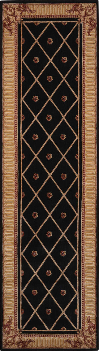 Nourison Ashton House AS03 Black Area Rug 