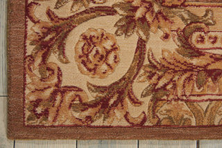 Nourison Ashton House AS03 Cocoa Area Rug Corner Image