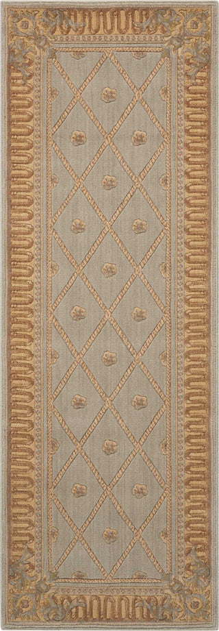 Nourison Ashton House AS03 Surf Area Rug 2' X 5'9'' Runner